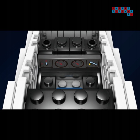 [12021] Klocki 1211 el. Technic lokomotywa kolejka pociąg zdalnie sterowany Mould King