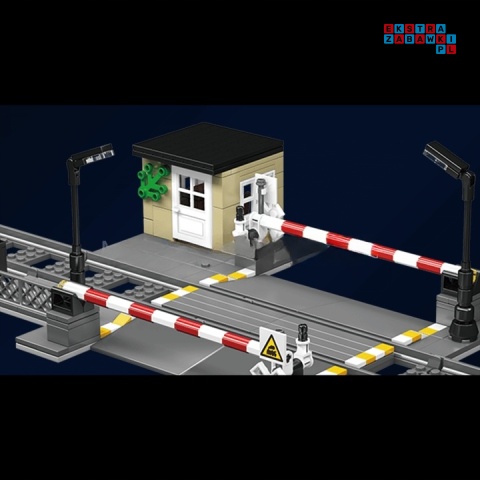 [12022] Klocki 1212 el. Technic zdalnie sterowany pociąg kolejka Mould King