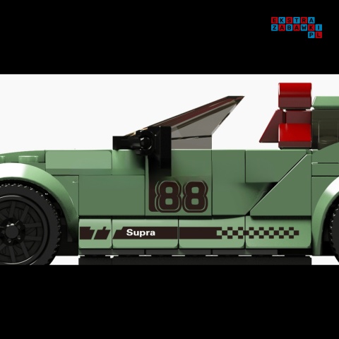 [27046] Klocki 348 el. Toyota Supra Convertible autko w gablocie Mould King