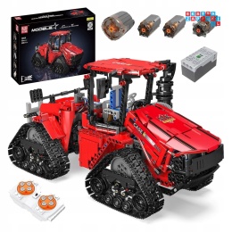 [18020S] Klocki 1769 el. Ciągnik gąsienicowy zdalnie sterowany rolniczy Mould King