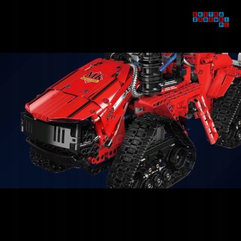 [18020S] Klocki 1769 el. Ciągnik gąsienicowy zdalnie sterowany rolniczy Mould King