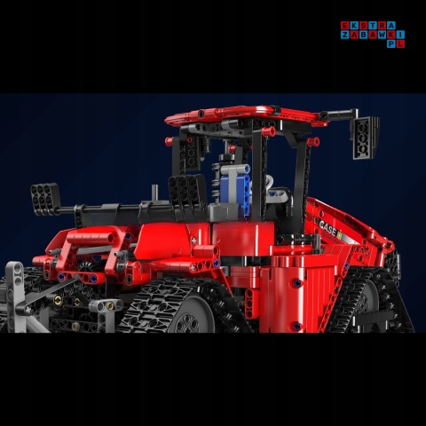 [18020S] Klocki 1769 el. Ciągnik gąsienicowy zdalnie sterowany rolniczy Mould King