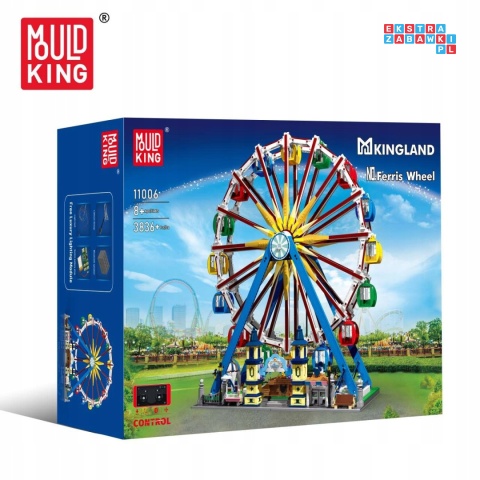 [11006] Klocki 3836 el. Diabelski młyn zdalnie sterowany RC Mould King