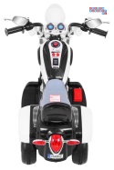 [TR1501] Motocykl Chopper NightBike 1x20W 6V/4.5Ah - biały