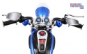 [TR1501] Motocykl Chopper NightBike 1x20W 6V/4.5Ah - niebieski