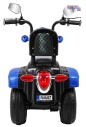 [TR1501] Motocykl Chopper NightBike 1x20W 6V/4.5Ah - niebieski