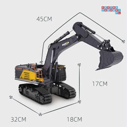[ZRC.1592] Pojazd zdalnie sterowana koparka zabawka pilot wersja 2.4GHz bezprzewodowy