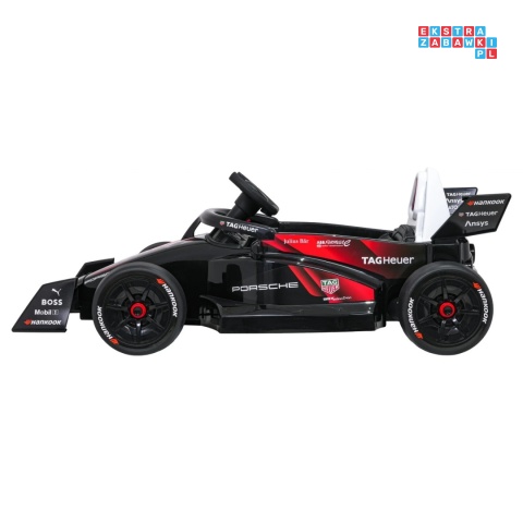 [PA.711] Bolid Formuły E Porsche na akumulator 2x35W 12V/7Ah EVA pilot bluetooth - czerwony