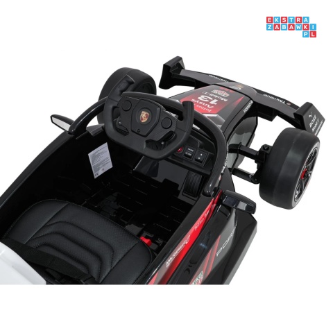 [PA.711] Bolid Formuły E Porsche na akumulator 2x35W 12V/7Ah EVA pilot bluetooth - czerwony