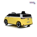 [HL718] Auto bus Volkswagen ID BUZZ na akumulator 2x45W 12V/10Ah - żółty