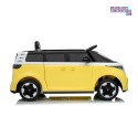 [HL718] Auto bus Volkswagen ID BUZZ na akumulator 2x45W 12V/10Ah - żółty