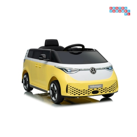 [HL718] Auto bus Volkswagen ID BUZZ na akumulator 2x45W 12V/10Ah - żółty