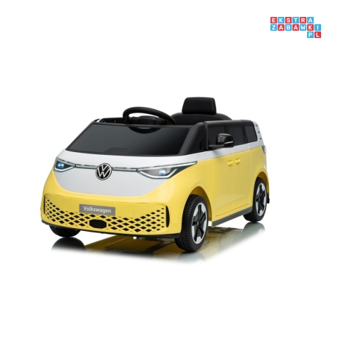 [HL718] Auto bus Volkswagen ID BUZZ na akumulator 2x45W 12V/10Ah - żółty