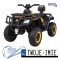 [outlet] [S615] Quad ATV XT-speed 4x80W 24V/10Ah EVA, pokrowiec, LED, MP3 - żółty