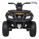 [outlet] [S615] Quad ATV XT-speed 4x80W 24V/10Ah EVA, pokrowiec, LED, MP3 - żółty