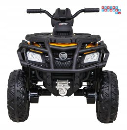 [outlet] [S615] Quad ATV XT-speed 4x80W 24V/10Ah EVA, pokrowiec, LED, MP3 - żółty