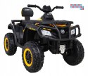 [outlet] [S615] Quad ATV XT-speed 4x80W 24V/10Ah EVA, pokrowiec, LED, MP3 - żółty