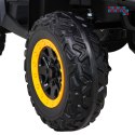[outlet] [S615] Quad ATV XT-speed 4x80W 24V/10Ah EVA, pokrowiec, LED, MP3 - żółty