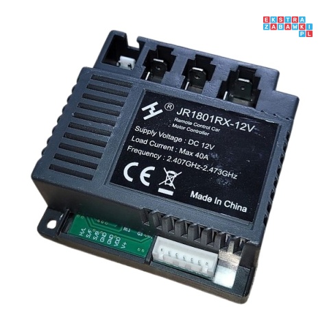 Sterownik 12V do pojazdów na akumulator – jednoczesna obsługa trybu manual i pilot