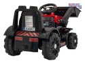 [ZP1001B] Traktor spychacz G320 dla najmłodszych na akumulator 1x25W 6V/5Ah ruchoma łyżka melodie klakson LED - czerwony