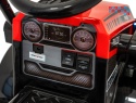[ZP1001B] Traktor spychacz G320 dla najmłodszych na akumulator 1x25W 6V/5Ah ruchoma łyżka melodie klakson LED - czerwony