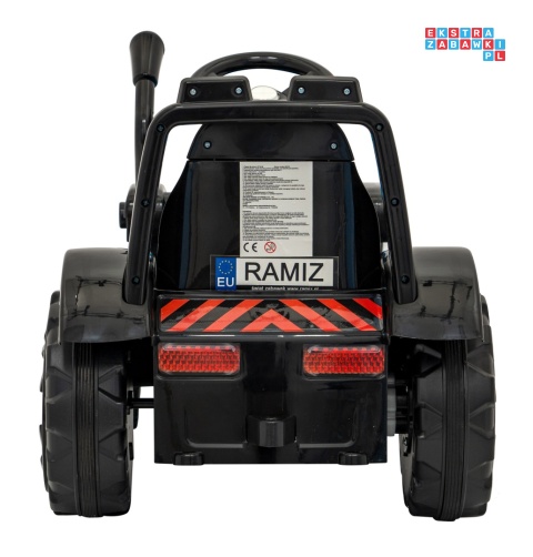 [ZP1001B] Traktor spychacz G320 dla najmłodszych na akumulator 1x25W 6V/5Ah ruchoma łyżka melodie klakson LED - niebieski