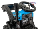 [ZP1001B] Traktor spychacz G320 dla najmłodszych na akumulator 1x25W 6V/5Ah ruchoma łyżka melodie klakson LED - niebieski