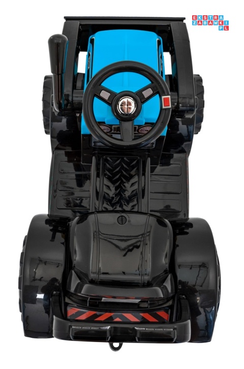 [ZP1001B] Traktor spychacz G320 dla najmłodszych na akumulator 1x25W 6V/5Ah ruchoma łyżka melodie klakson LED - niebieski