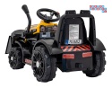 [ZP1001B] Traktor spychacz G320 dla najmłodszych na akumulator 1x25W 6V/5Ah ruchoma łyżka melodie klakson LED - żółty