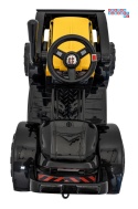 [ZP1001B] Traktor spychacz G320 dla najmłodszych na akumulator 1x25W 6V/5Ah ruchoma łyżka melodie klakson LED - żółty