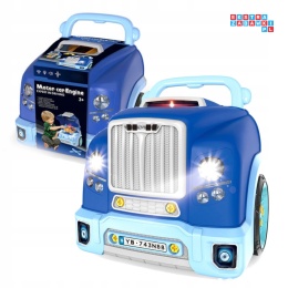 [ZWA.D001-4] Warsztat mechanika autobus silnik auto do rozkręcania - niebieski