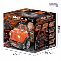 [ZWA.008-979] Warsztat mechanika samochód terenowy silnik auto do rozkręcania z pilotem - pomarańczowy