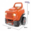 [ZWA.008-979] Warsztat mechanika samochód terenowy silnik auto do rozkręcania z pilotem - pomarańczowy