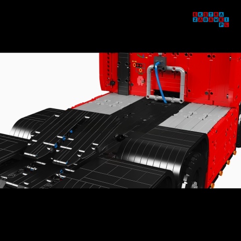 [19015S] Klocki 4868 el. Zestaw ciężarówka TIR zdalnie sterowana RC Mould King