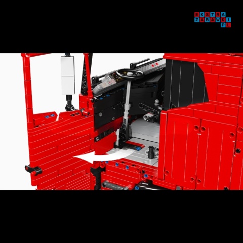 [19015S] Klocki 4868 el. Zestaw ciężarówka TIR zdalnie sterowana RC Mould King