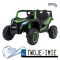 [A036] Auto Buggy UTV Racing na akumulator 4x45W 12V/10Ah MP3 Pilot Wolny Start - zielony