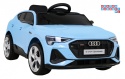 [QLS-6688] Audi E-Tron Sportback na akumulator 4x25W 12V/7Ah Pilot Wolny Start MP3 LED - niebieski