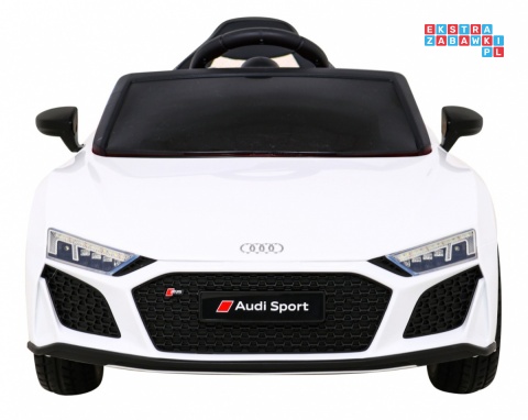 [A300] Audi R8 LIFT na akumulator 2x35W 12V/7Ah Pilot EVA MP3 LED - biały