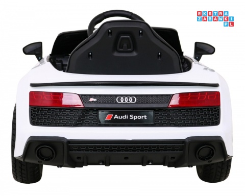 [A300] Audi R8 LIFT na akumulator 2x35W 12V/7Ah Pilot EVA MP3 LED - biały