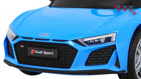 [A300] Audi R8 LIFT na akumulator 2x35W 12V/7Ah Pilot EVA MP3 LED - niebieski