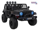 [JL213] Terenowe OFF-ROAD 3.0 dwuosobowe na akumulator 4x35W 12V/14Ah Pilot Wolny Start Audio LED - czarny