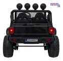 [JL213] Terenowe OFF-ROAD 3.0 dwuosobowe na akumulator 4x35W 12V/14Ah Pilot Wolny Start Audio LED - czarny