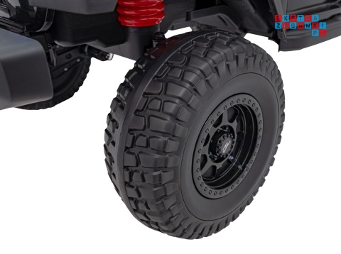 [JL213] Terenowe OFF-ROAD 3.0 dwuosobowe na akumulator 4x35W 12V/14Ah Pilot Wolny Start Audio LED - czarny