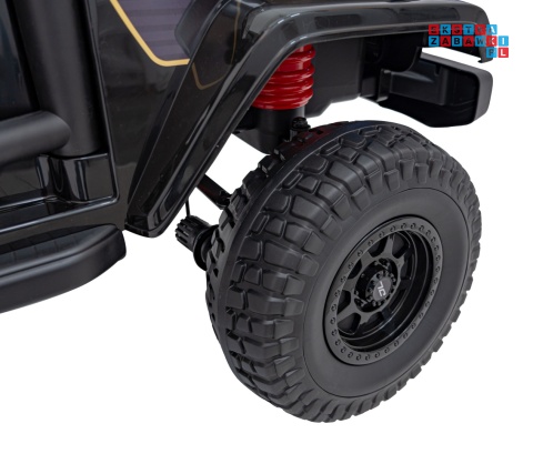 [JL213] Terenowe OFF-ROAD 3.0 dwuosobowe na akumulator 4x35W 12V/14Ah Pilot Wolny Start Audio LED - czarny