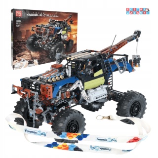 [18006] Klocki 1507 el. Pojazd Rebel Truck zdalnie sterowany RC z pilotem Mould King [S]