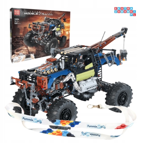 [18006] Klocki 1507 el. Pojazd Rebel Truck zdalnie sterowany RC z pilotem Mould King