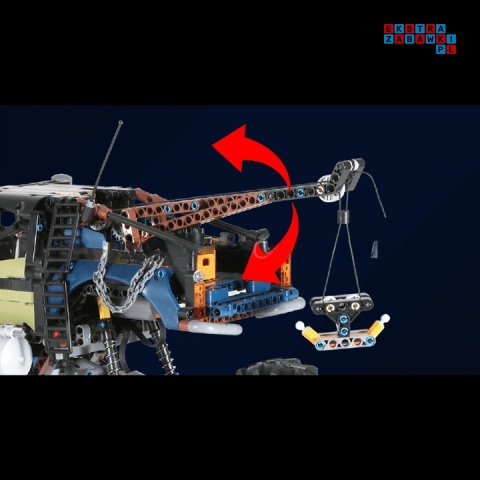 [18006] Klocki 1507 el. Pojazd Rebel Truck zdalnie sterowany RC z pilotem Mould King