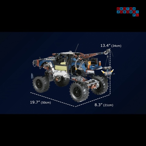 [18006] Klocki 1507 el. Pojazd Rebel Truck zdalnie sterowany RC z pilotem Mould King