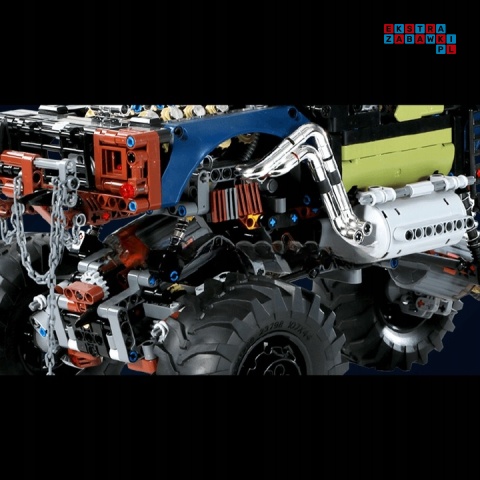 [18006] Klocki 1507 el. Pojazd Rebel Truck zdalnie sterowany RC z pilotem Mould King