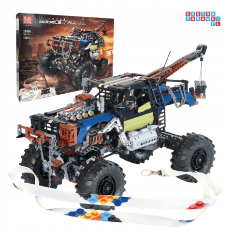[18006] Klocki 1507 el. Pojazd Rebel Truck zdalnie sterowany RC z pilotem Mould King